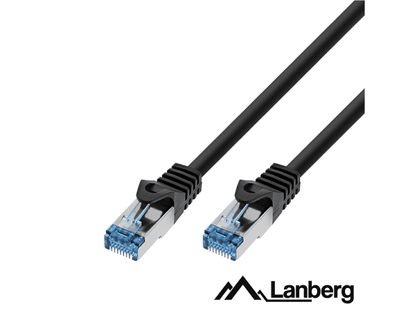 CABO SEMFTP LSZH CAT6A 1M PRETO LANBERG 1