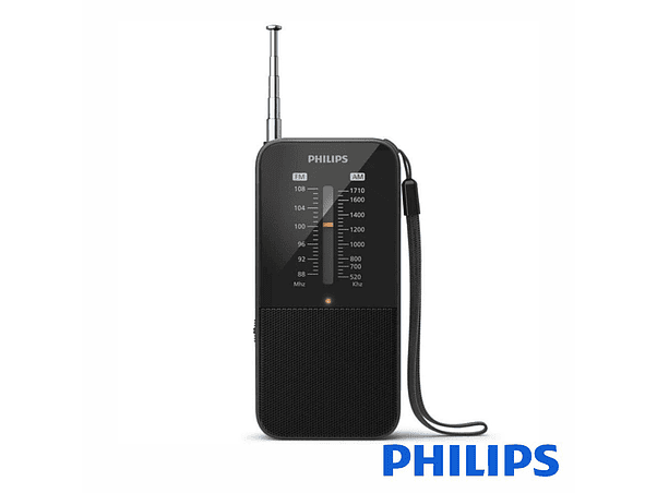 RÁDIO PORTÁTIL AM/FM A PILHAS 1