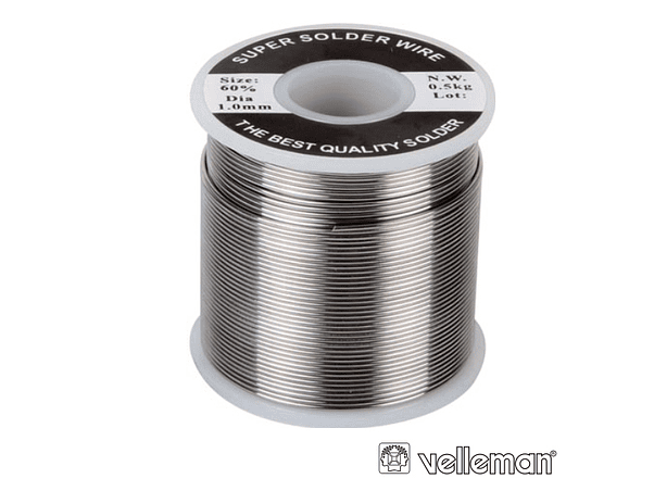 SOLDA 1MM 60/40 500G VELLEMAN 1