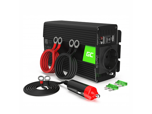 CONVERSOR 12V-230V 500W ONDA MODIFICADA GREEN CELL 1