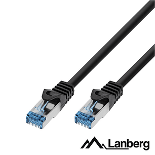 CABO SEMFTP LSZH CAT6A 5M PRETO LANBERG