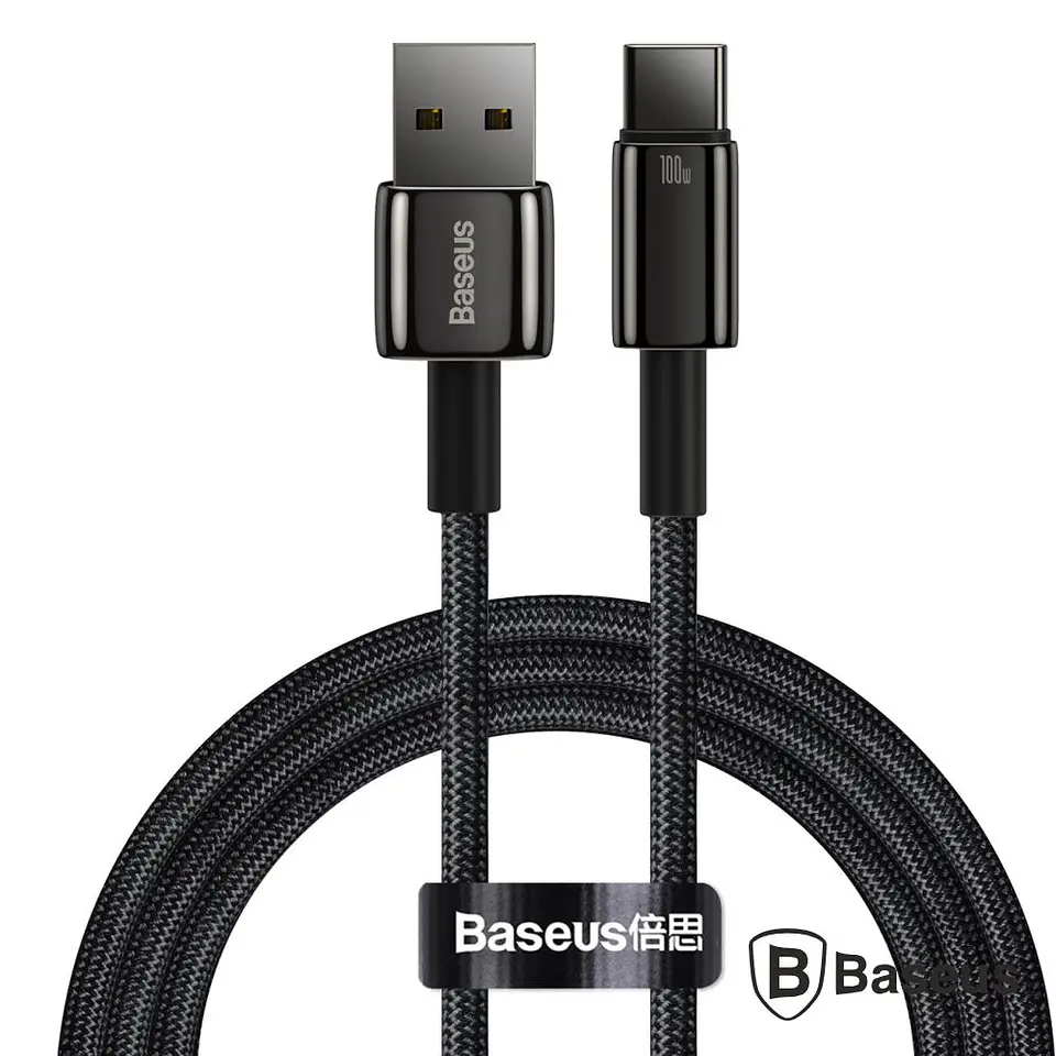 CABO USB-A MACHO PARA USB-C MACHO TUNGSTEN BASEUS 1