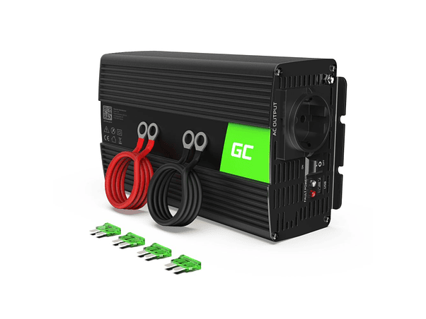 CONVERSOR 12V-230V 1000W ONDA PURA GREEN CELL 1