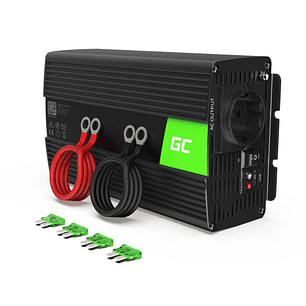 CONVERSOR 12V-230V 1000W ONDA PURA GREEN CELL