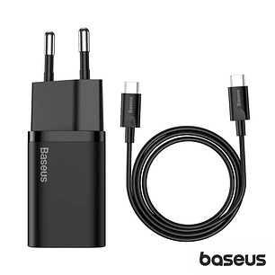 ALIMENTADOR COMUTADO 25W SUPER SI + CABO USB-C BASEUS
