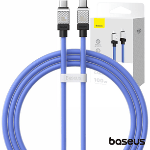 CABO USB-C MACHO PARA USB-C MACHO 100W PD 1M COOLPLAY BASEUS
