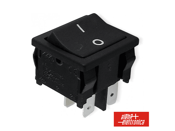 INTERRUPTOR BASCULANTE 3A-250V DPST ON-OFF 1