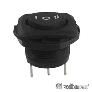 INTERRUPTOR BASCULANTE 5A-250V SPDT ON-OFF-ON VELLEMAN