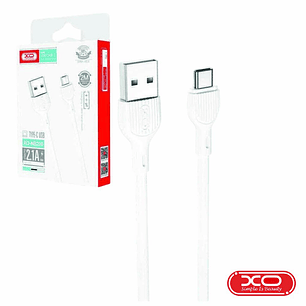 CABO USB-A MACHO / USB-C MACHO 1M BRANCO XO