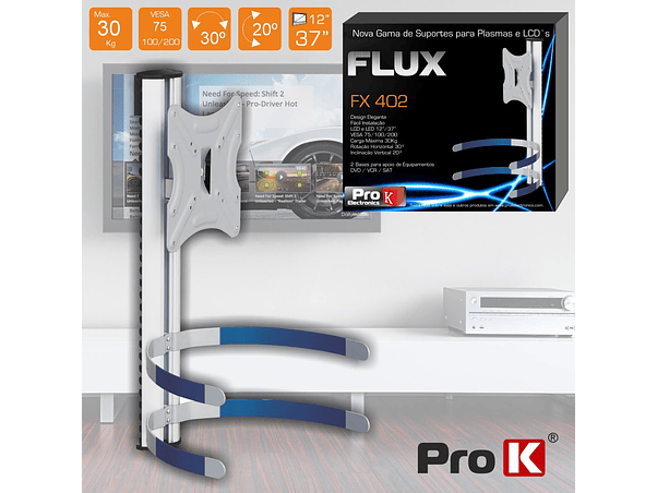 SUPORTE LCD/PLASMA 12/37