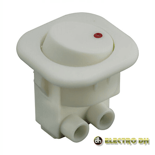 INTERRUPTOR BASCULANTE ON-OFF BRANCO EDH