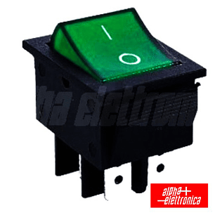 INTERRUPTOR BASCULANTE 15A-250V DPST ON-OFF