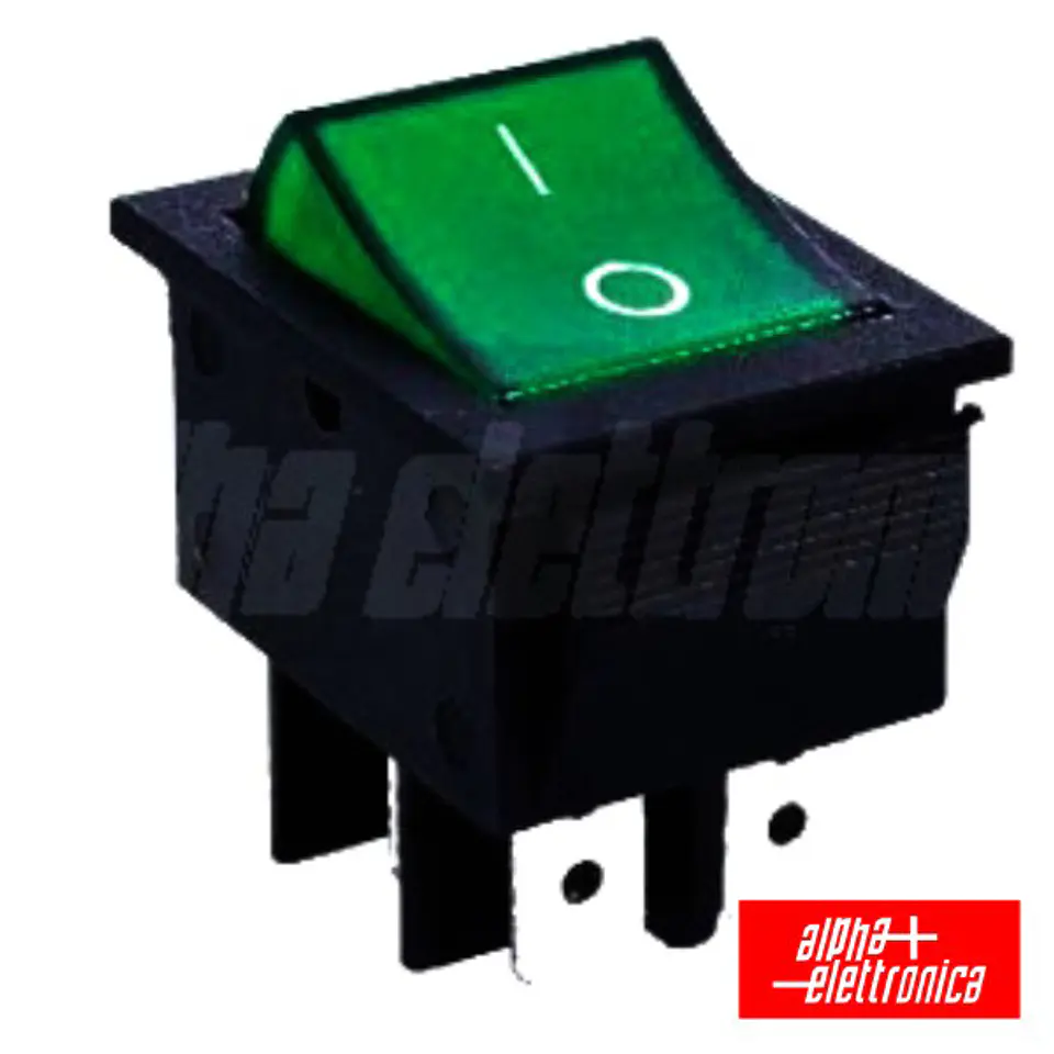 INTERRUPTOR BASCULANTE 15A-250V DPST ON-OFF 1