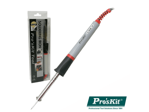 FERRO DE SOLDAR 40W RESISTÊNCIA CERÂMICA PONTA EXTRA PROSKIT 1