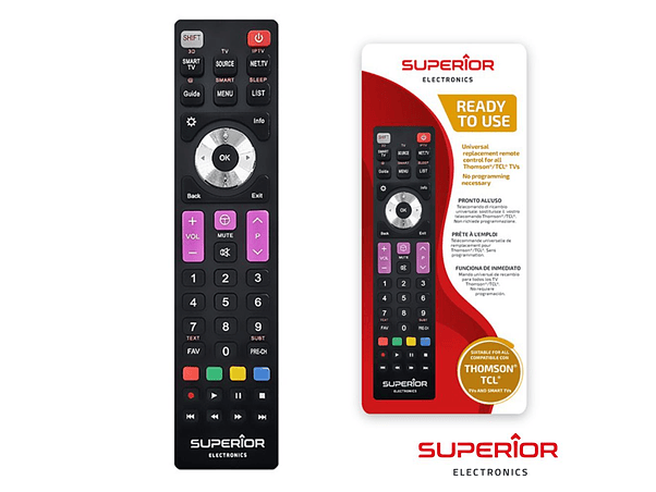 COMANDO TV UNIVERSAL LCD/LED THOMSON/TCL SMART TV 1