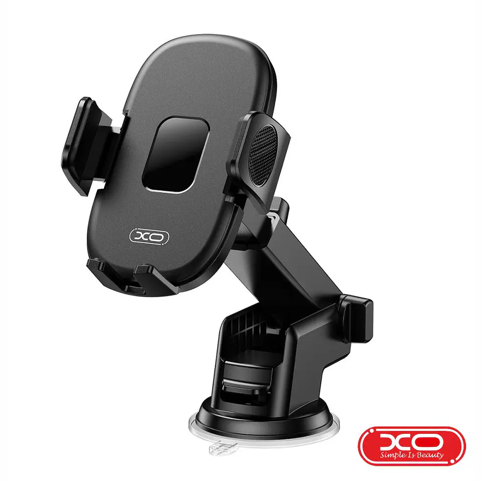 SUPORTE TELEMÓVEL GRAVITY COM VENTOSA PRETO XO 1