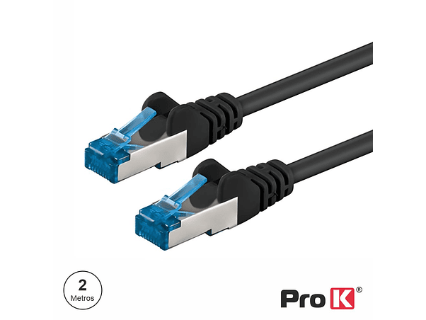 CABO SEMFTP CAT6E 2M PRETO PROK 1