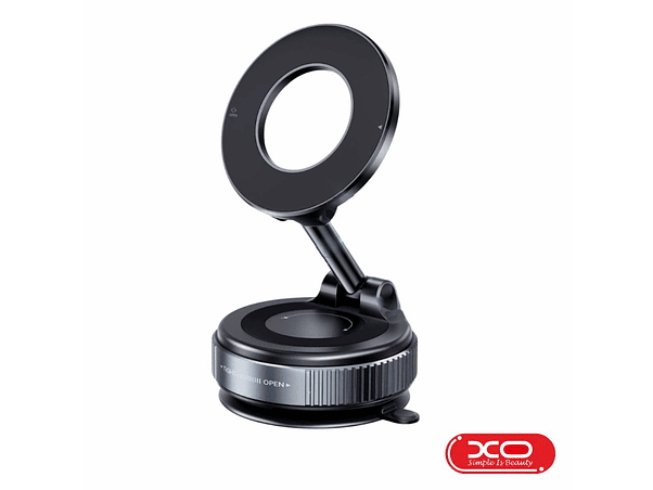 SUPORTE UNIVERSAL MAGNÉTICO COM VENTOSA PRETO XO 1