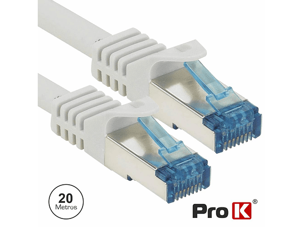 CABO SEMFTP CAT6E 20M CINZA PROK 1