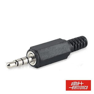 FICHA JACK MACHO 3.5MM 4P