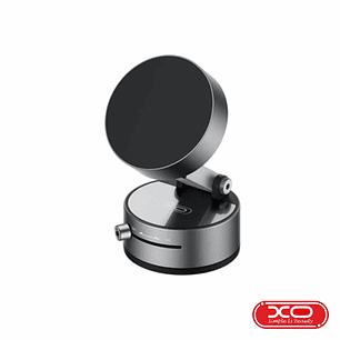SUPORTE UNIVERSAL MAGNÉTICO COM VENTOSA CINZENTO XO