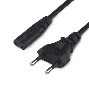 CABO ALIMENTAÇÃO AC PLANO / TIPO 8 IEC C7 1.8M