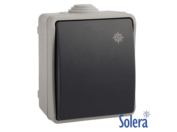 PULSADOR ESTANQUE DE SUPERFÍCIE VDE IP54 SOLERA 1