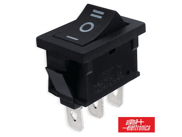 INTERRUPTOR BASCULANTE 6A-250V SPCO (ON)-OFF-(ON) 1