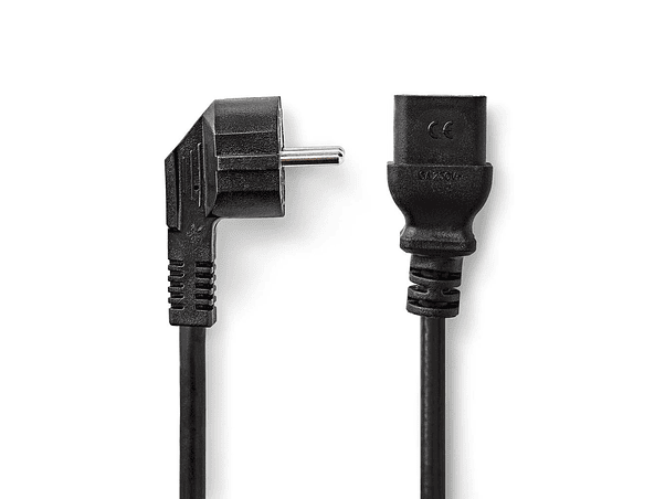 CABO ALIMENTAÇÃO SCHUKO MACHO 3P / IEC C19 FÊMEA 2M PRETO 1