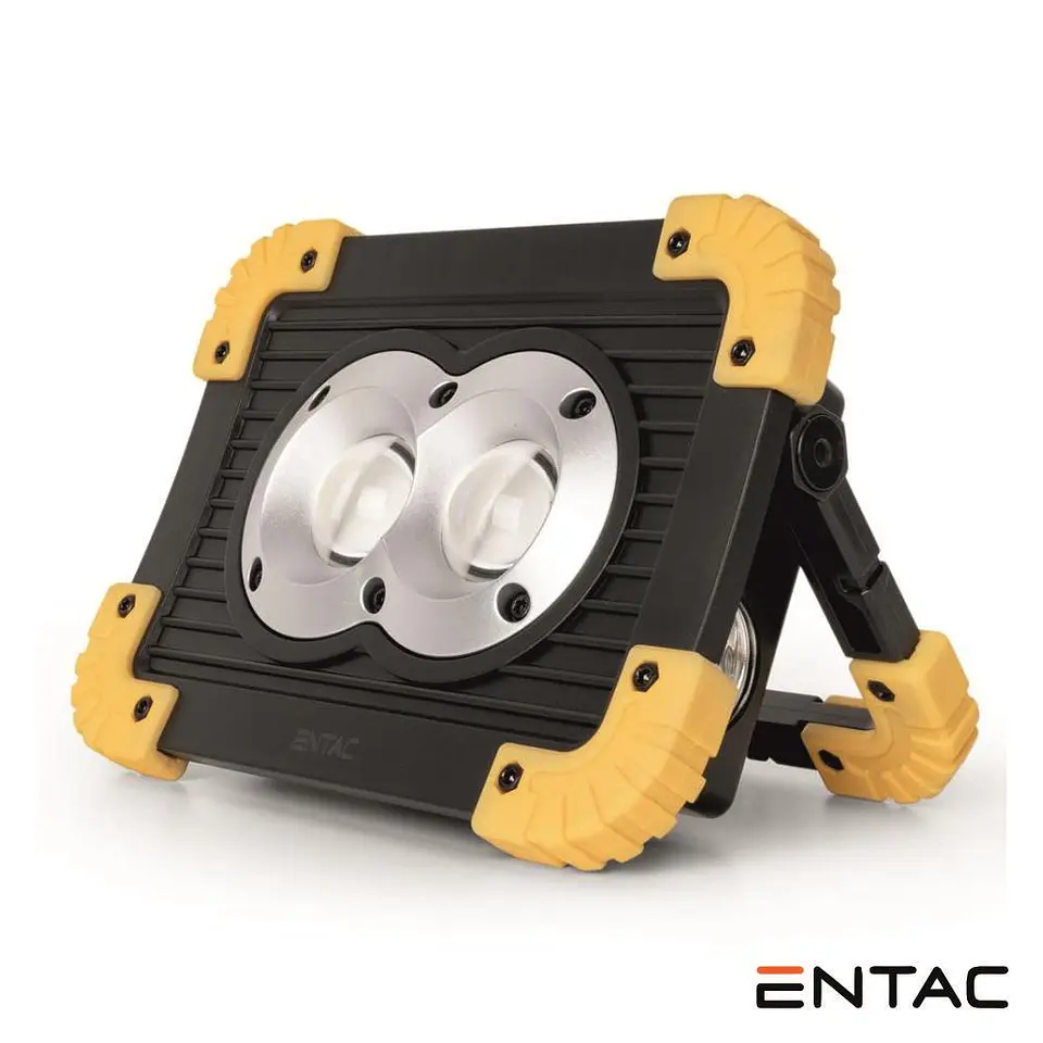 FOCO LED PORTÁTIL RECARREGÁVEL 6W+1W 240LM IP65 ENTAC 1