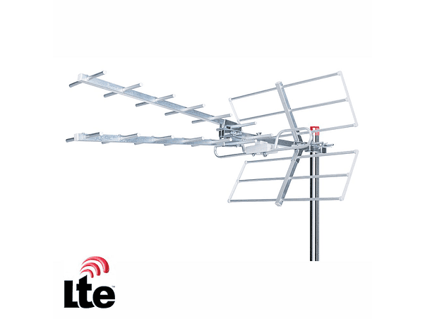 ANTENA TDT EXTERIOR UHF 15 ELEMENTOS 13DB FILTRO LTE 5G 1