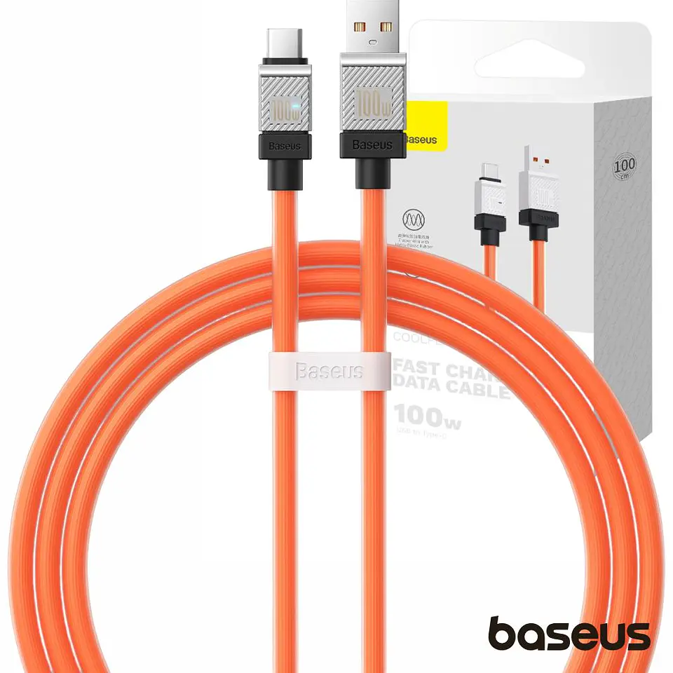 CABO USB-A MACHO / USB-C MACHO 100W COOLPLAY 1M BASEUS 1