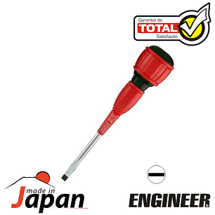 CHAVE DE FENDAS 6X1MM 100MM ENGINEER