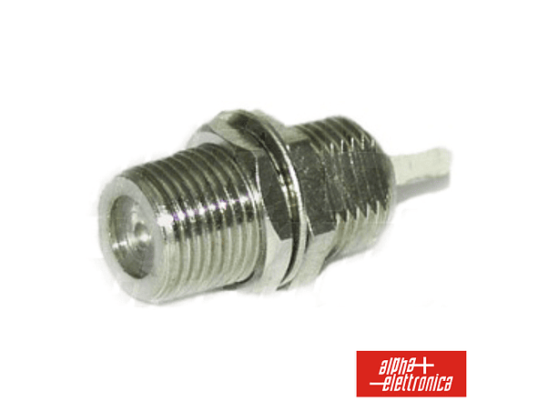 FICHA F FÊMEA NIQUELADA DE PAINEL 1