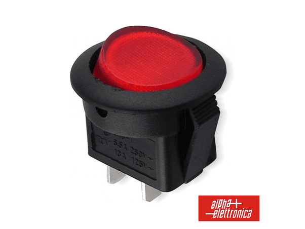 INTERRUPTOR BASCULANTE 6.5A-250V SPST ON-OFF 1