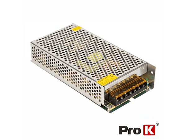 FONTE DE ALIMENTAÇÃO INDUSTRIAL 12V 150W 12.5A PROK 1