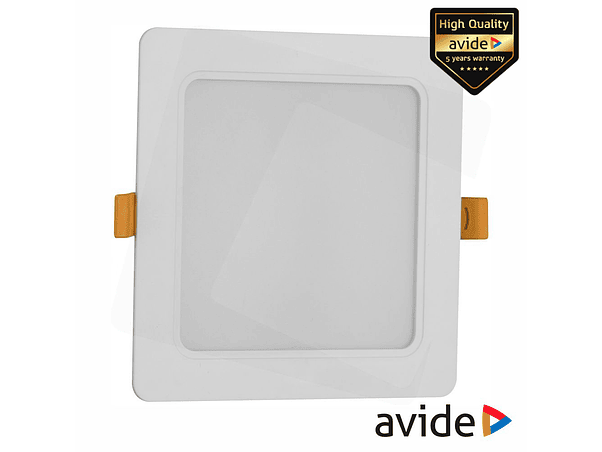 PAINEL LEDS QUADRADO 24W 220MM 6400K 2600LM AVIDE 1