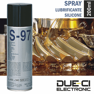 SPRAY DE 200ML LUBRIFICANTE SILICONE DUE-CI