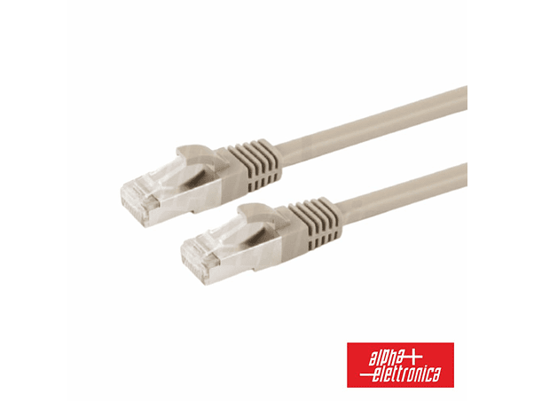 CABO SEMFTP CAT7 2M LSZH CINZA ALPHA 1