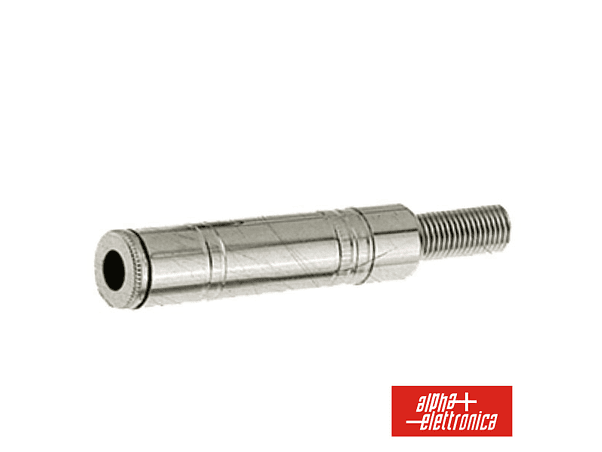 FICHA JACK 6.35MM FÊMEA MONO 1