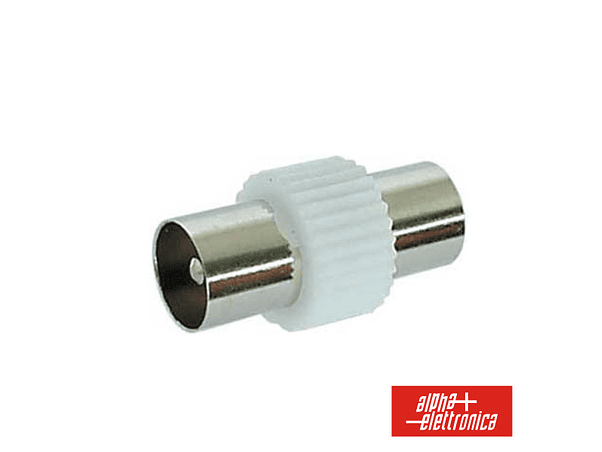 FICHA ADAPTADORA COAXIAL MACHO / MACHO 1