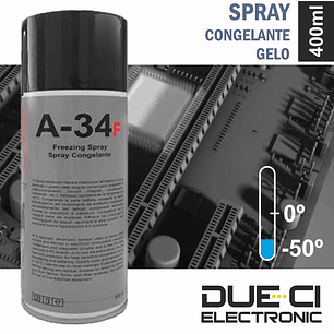 SPRAY DE 400ML CONGELANTE GELO DUE-CI