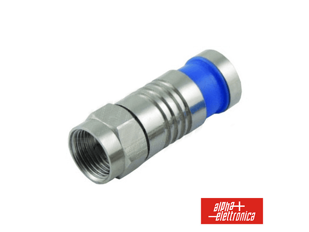 FICHA F MACHO COMPRESSÃO PARA CABO 6.8MM 1