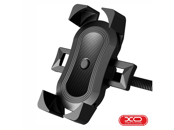 SUPORTE UNIVERSAL PRETO TELEMÓVEL PARA BICICLETA XO 1