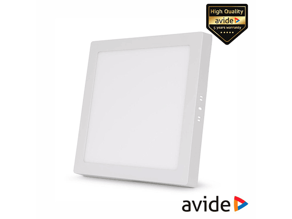 PAINEL LEDS QUADRADO CCT SUPERFÍCIE  24W 307MM 2000LM AVIDE 1