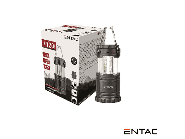 LANTERNA LED  PARA CAMPISMO 3W 120LM COM PAINEL SOLAR IP54 1