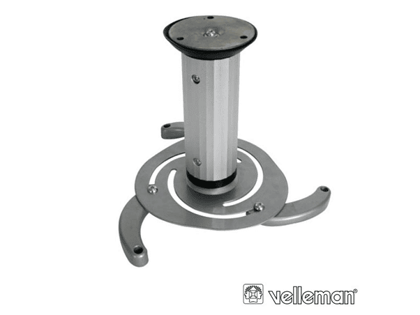 SUPORTE VÍDEOPROJETOR TETO 10KG VELLEMAN 1