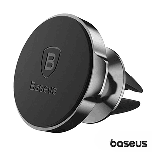 SUPORTE MAGNÉTICO UNIVERSAL TELEMÓVEL METÁLICO PRETO BASEUS