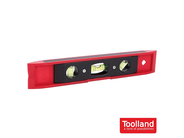 NÃVEL DE BOLHA VERMELHO 3EM1 23CM 1