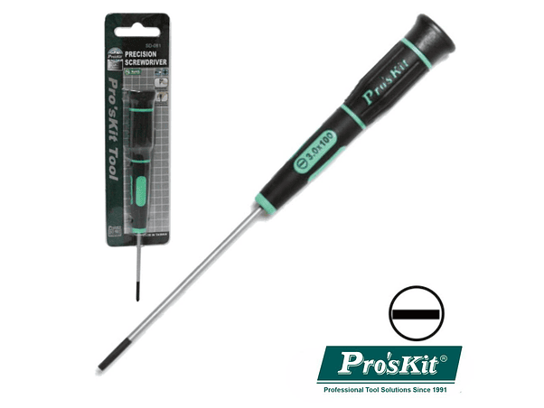 CHAVE DE FENDAS 3X100MM DE PRECISÃO PROSKIT 1